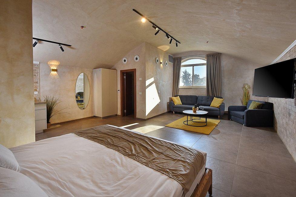 חדר שינה כללי, מלון רומנו, צימר  בצפת צימרים - Zimer 4 U