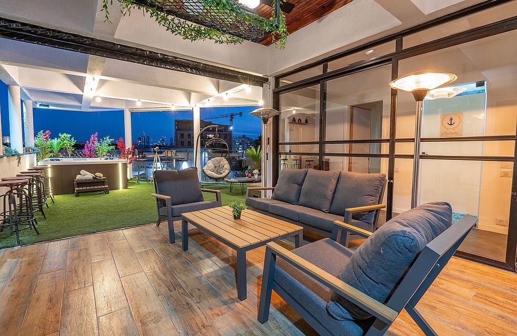 91621 גלריה כללית, הפנטהאוז של תל אביב, צימר  בתל אביב צימרים - Zimer 4 U