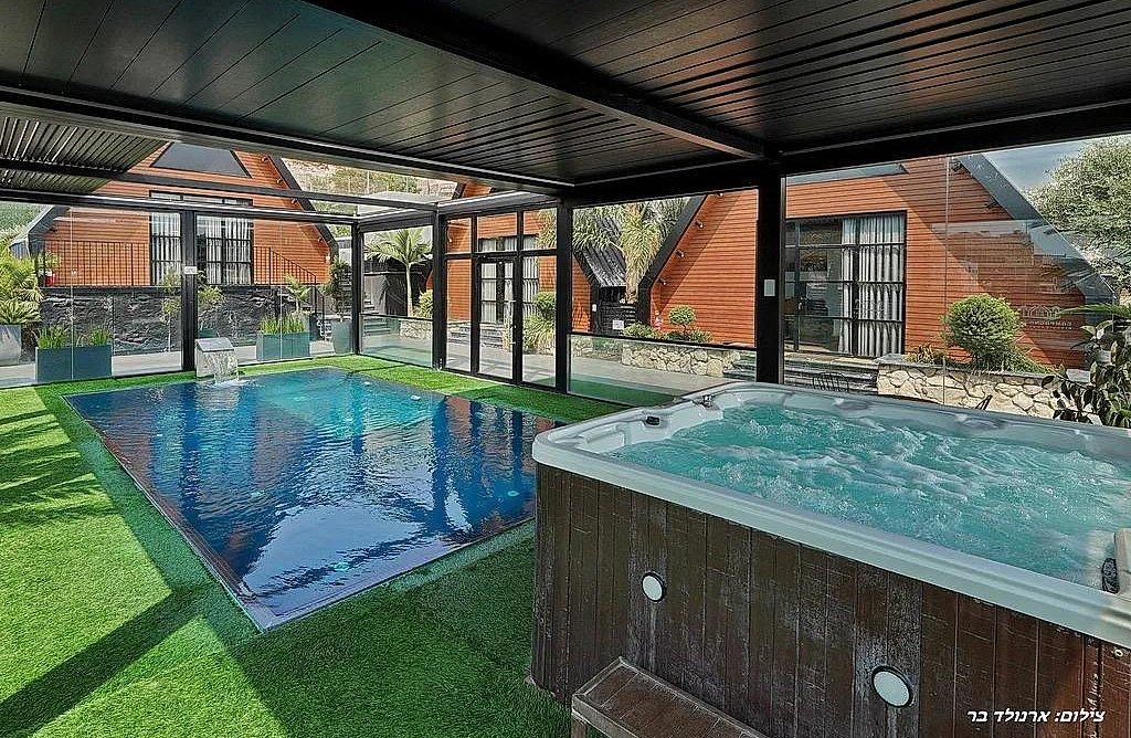 92949 גלרית חוץ, סוויטות קמפניה נירה - Campagna Nera, צימר  בירכא צימרים - Zimer 4 U