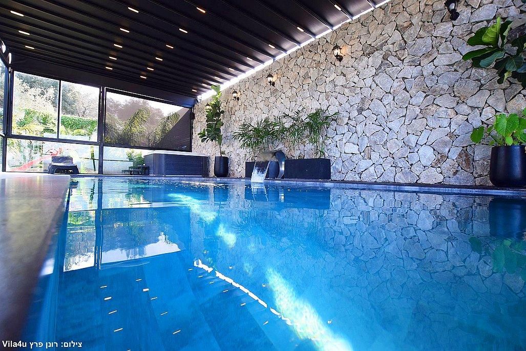 93065 מתחם מקורה בחורף, סוויטות טרה ורדה - Terra Verde, צימר  בירכא צימרים - Zimer 4 U