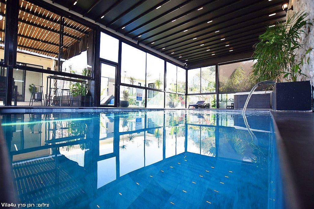 93068 מתחם מקורה בחורף, סוויטות טרה ורדה - Terra Verde, צימר  בירכא צימרים - Zimer 4 U