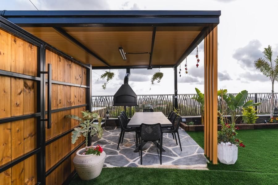 94810 מתחם החצר וחדר האוכל, צימרים על הפסגה, צימר  בירכא צימרים - Zimer 4 U