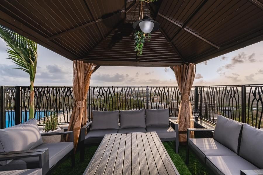 94813 מתחם החצר וחדר האוכל, צימרים על הפסגה, צימר  בירכא צימרים - Zimer 4 U