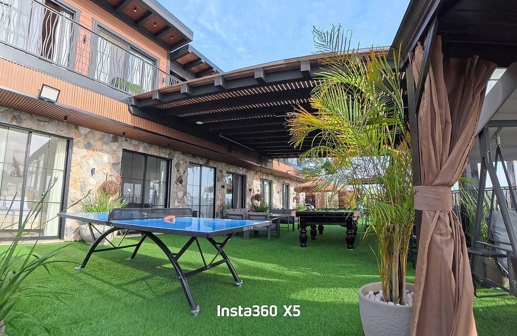 94827 מתחם החצר וחדר האוכל, צימרים על הפסגה, צימר  בירכא צימרים - Zimer 4 U