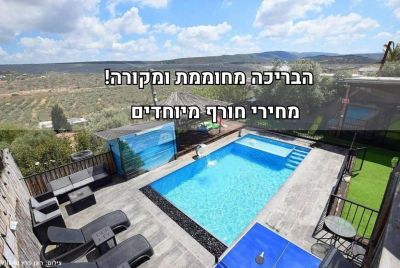צימר מול השקיעה